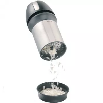 Manuālais spirālveida rīve GEFU 34680, plastmasa, mazgājams trauku mazgājamā mašīnā, 161×83×83 mm, melns
