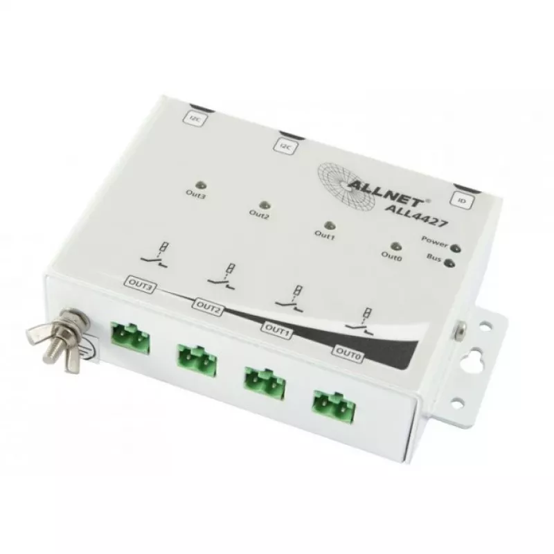 Elektromehāniskais relejs ALLNET ALL4427 balts