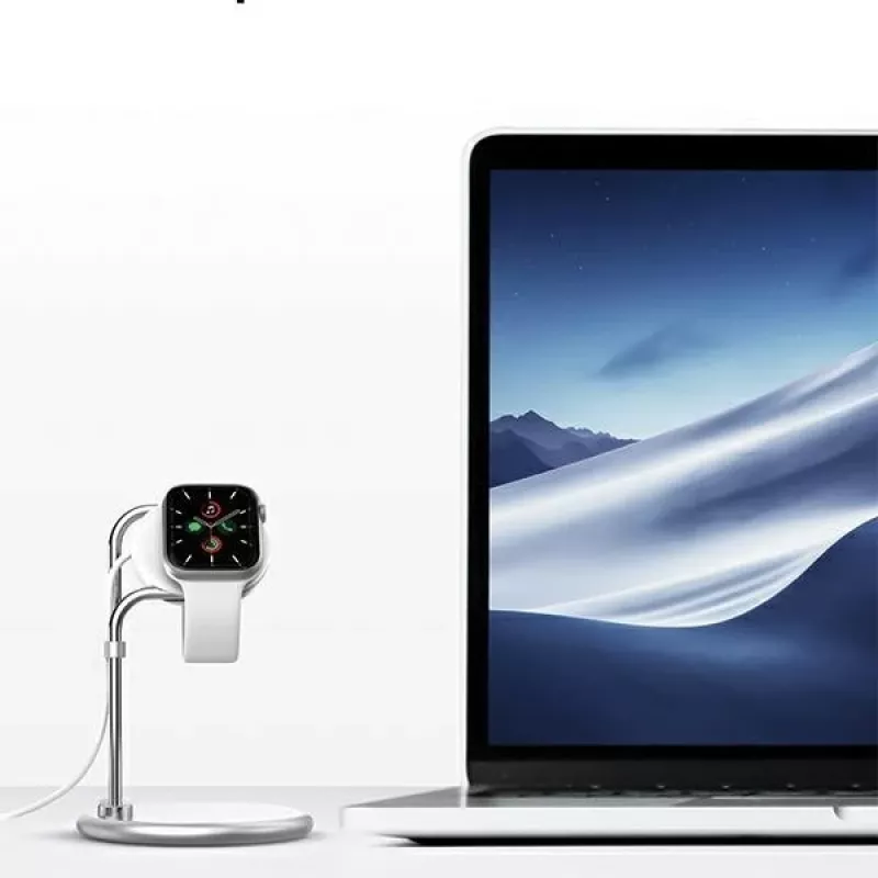 Apple Watch statīvs SAW-300 indukcijas sudrabs