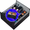 Barošanas bloks Cooler Master X Mighty Platinum 2000W 230V, ATX 24-pin, 80 PLUS Platinum, melns, 120 mm ventilators