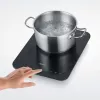 Indukcijas plīts virsma SEVERIN KP 1032, 1 zonas skārienjutīga vadība, 220 mm Ø, 2000 W, stikla virsma, galda virsmai