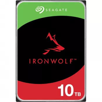 Seagate IronWolf ST10000VN000 iekšējais cietais disks 10 TB 7200 RPM 256 MB 3.5 collu Serial ATA III