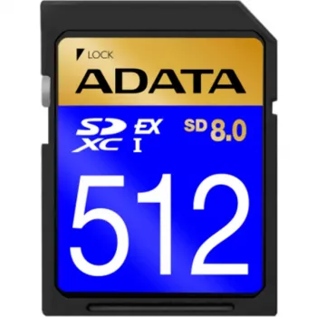 Atmiņas karte ADATA SDXC Premier Extreme SD8.0 512 GB — SD Express, UHS-I U3, Class 10, V30