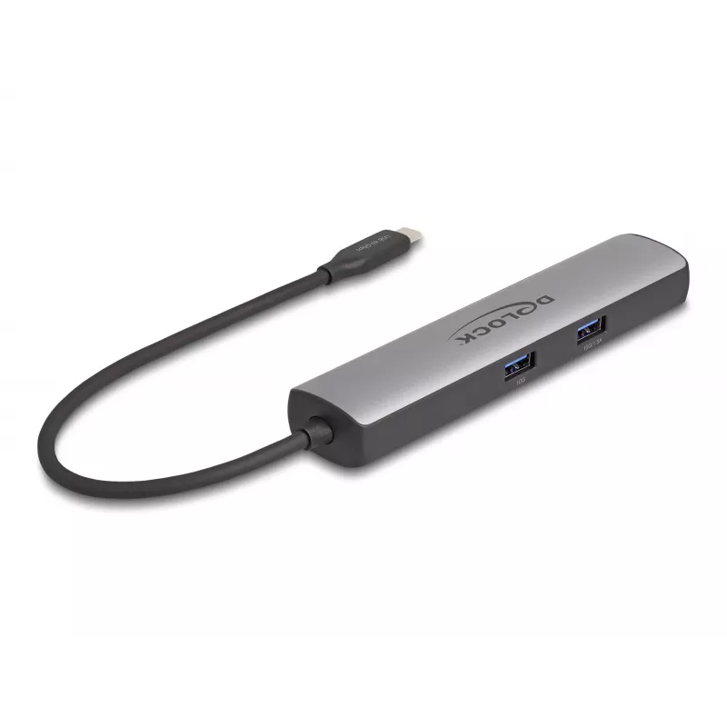 DeLOCK USB Type-C dokstacija 8K HDMI USB 10 Gbps 2.5 Gigabit LAN PD 100W