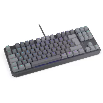 Mehāniskā tastatūra ENDORFY Thock V2 TKL ar sarkanajiem slēdžiem, Tenkeyless, VĀ izkārtojums