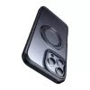 McDodo PC-4932 aizsargapvalks iPhone 16 Pro ar integrētu statīvu, melns