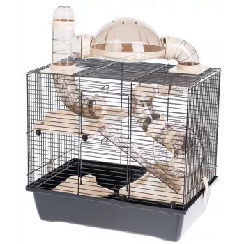INTER-ZOO Rocky + Terrace bēšs - būris kāmim