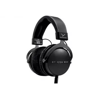 Austiņas Beyerdynamic DT 1770 Pro MKII — vadu, cirkumaustu, galvas lentes, 50–40000 Hz, 377 g, melnas