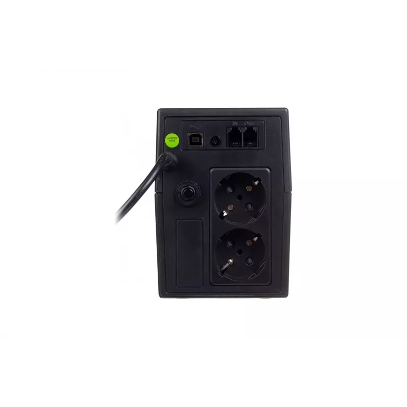 Digitus DN-170064 nepārtrauktās barošanas avots (UPS) Line-Interactive 0.8 kVA 480 W 2 AC kontaktligzdas