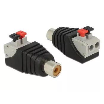 Kabeļu savienotāju adapteris RCA DeLOCK 65565