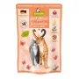 Mitrā kaķu barība Fox4Pets DeliCATessen Teļa un truša gaļa 85 g paciņa, pilnvērtīga barība, bez lipekļa un sojas