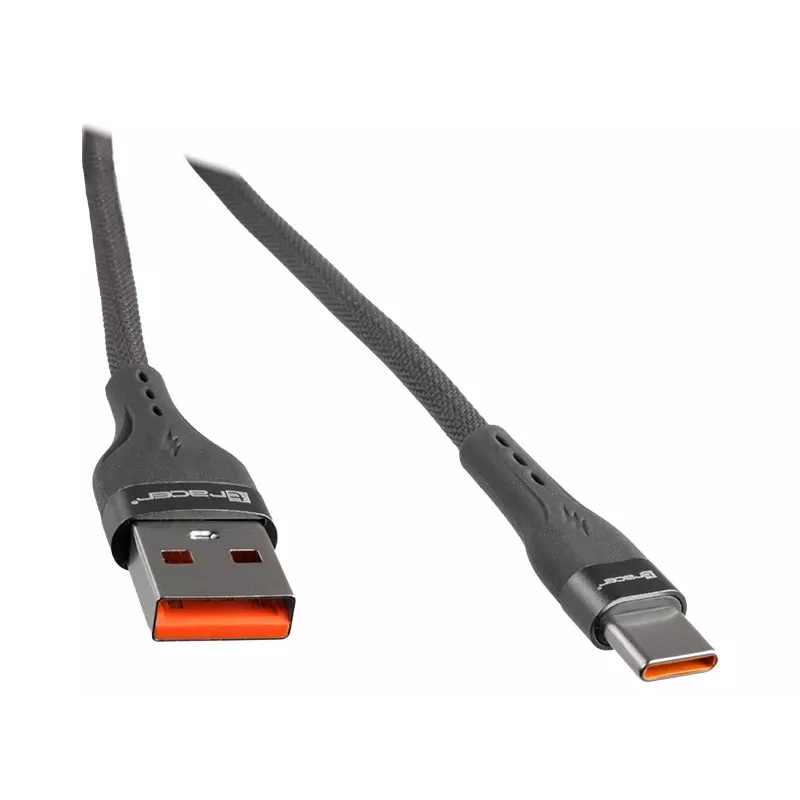 Tracer 47487 USB A - Type C M/M 1m kabelis pelēks