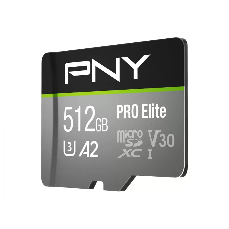 Zibatmiņa PNY 512GB microSDXC Class 10 P-SDUX512U3100PRO-GE