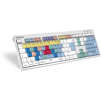 tastatūra Logickeyboard LKB-CBASE-CWMU-DE Office USB QWERTZ German Multicolour