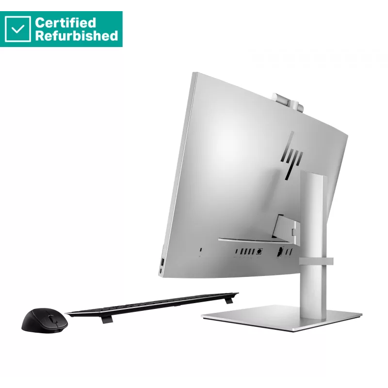RENEW SILVER HP Elite 840 G9 AIO Viss vienā 24 - i7-14700, 32GB, 1TB SSD, 23.8 FHD skārienjūtīgs pretatspīduma, pirkstu nospiedumu lasītājs, augstumā regulējams, Win 11 Pro, 1 gads