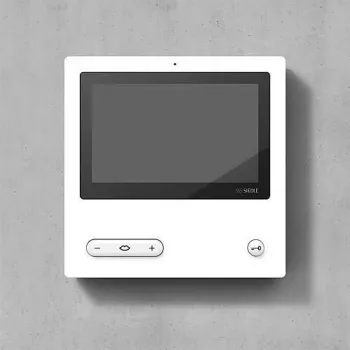 Siedle BVPC 850-0 W - 17,8 cm (7 collas) - Balta - skārienjūtīga - Iekštelpām - AC/DC - 20 - 30 V