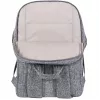 RIVACASE Anvik 15.6 inch klēpjdatora mugursoma, 15 L, pelēka, ūdensnecaurlaidīgs audums, kabatas 10.5 inch planšetei, viedtālrunim, dokumentiem, aksesuāriem, pudelei