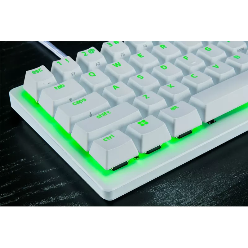 Razer RZ03-04990100-R3M1 tastatūra spēlēm, USB, QWERTY UK International, balta