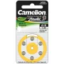 Pogas elementu baterijas CAMELION A10 / DA10 / ZL10 cinka–gaisa — 6 gab.