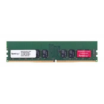 Synology - DDR4 - Modul - 8 GB - DIMM 288-PIN - 2666 MHz / PC4-21300 1.2 V ungepuffert ECC