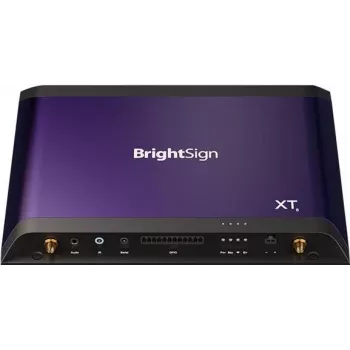 BrightSign XT2145 ciparu izkārtnes atskaņotājs ar 4K video atskaņošanu un HTML5 atbalstu