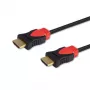 Savio CL-113 HDMI kabelis 5 m HDMI Type A (Standarta) Melns,Sarkans
