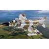 Cobi Blocks F-4M Phantom II militārā lidmašīnas modelis, 728 detaļu konstruktors