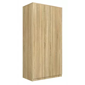 Skapis Top E Shop SD-90 SON KPL, ozolkoka rāmis, 7 plaukti, 2 durvis