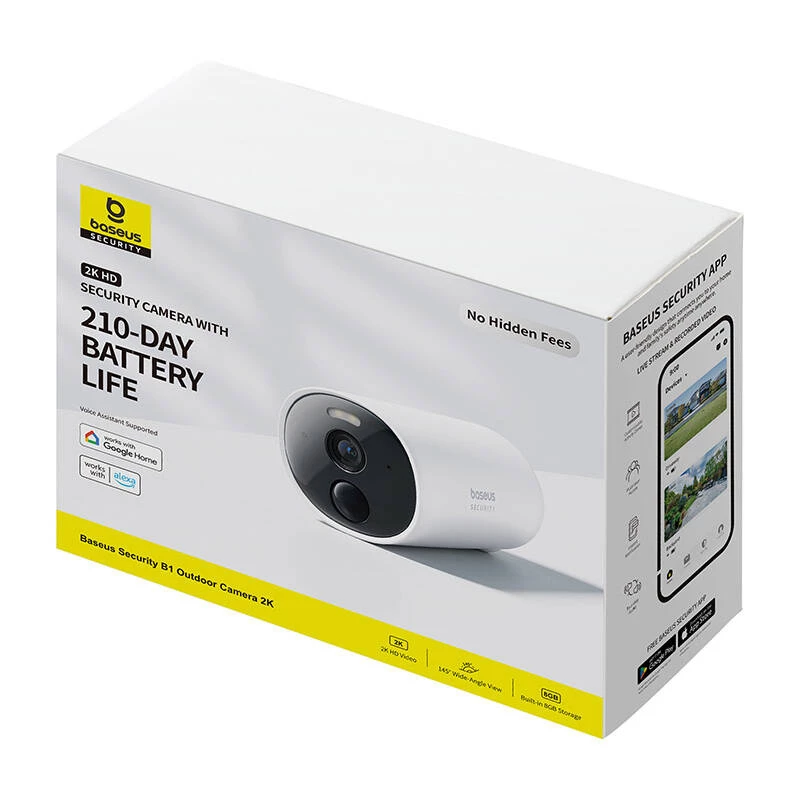 Novērošanas kamera Baseus Outdoor Camera Security B1 2K