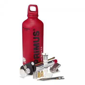 Degvielas pudele Primus Gravity Multifuel Kit 295 g sarkana