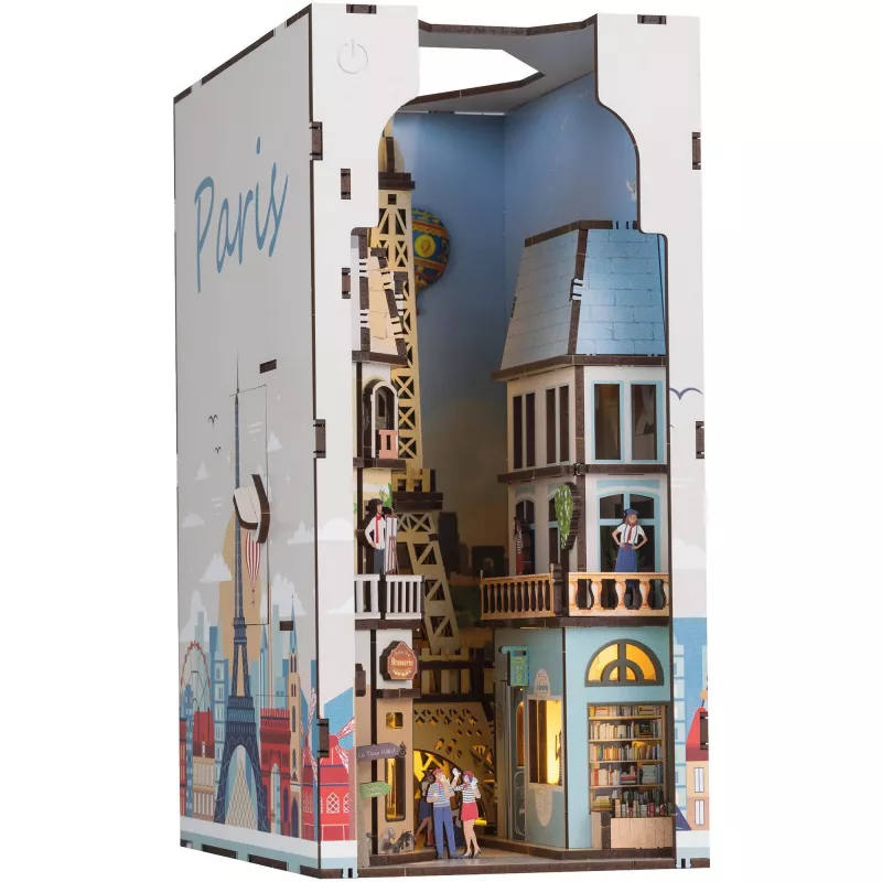 Radošais komplekts REVELL Tiny Adventures “Paris” — miniatūru papīra modeļu komplekts, radošs hobijs