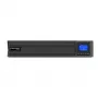 UPS statīvam Powerwalker Vfi 1000 LICR IOT PF1 tiešsaistes 1000VA 8X Iec C13 USB-B RS-232 LCD 2U