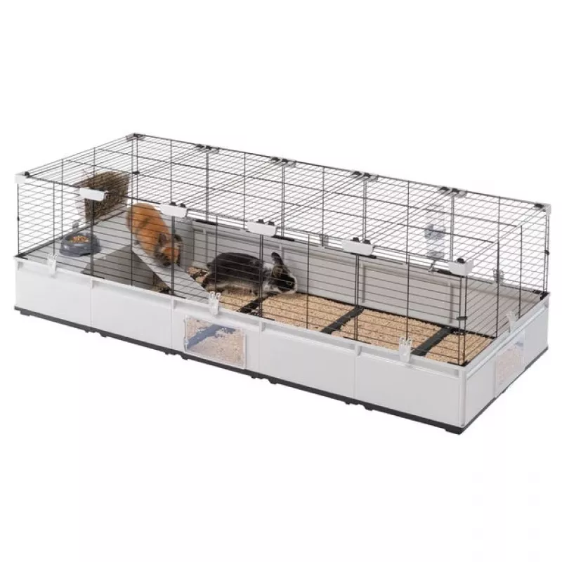 FERPLAST Modular 4 - būris trušiem un mājas jūrascūciņām - 179 x 72 x 56cm