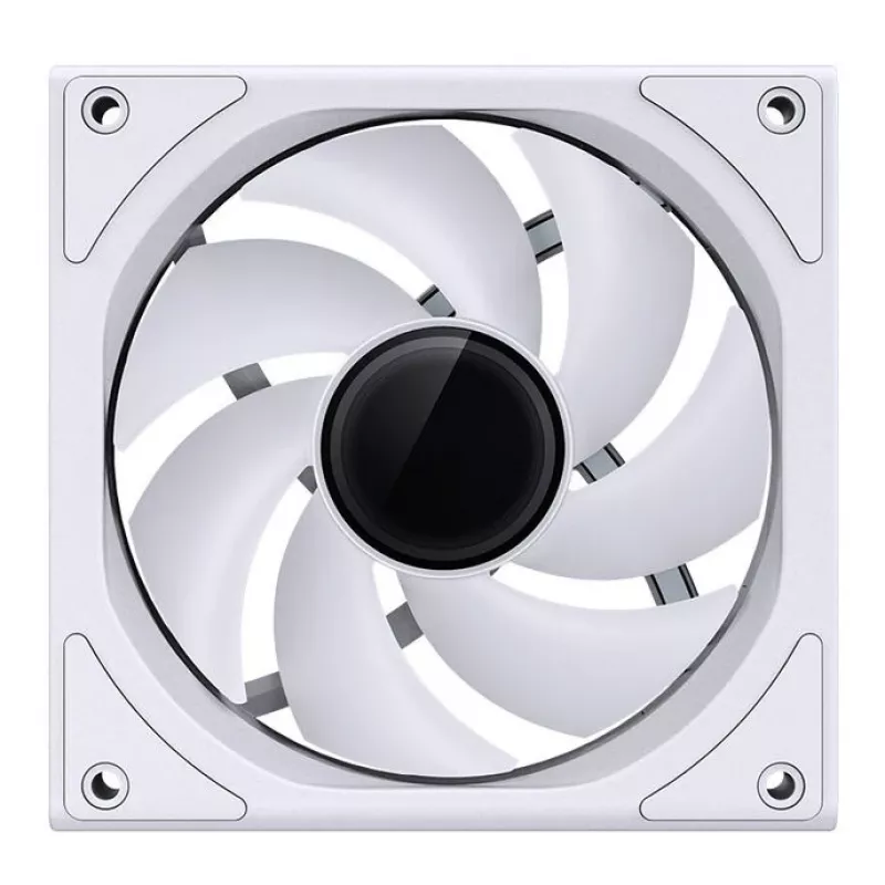 Dzesēšanas ventilators Jonsbo ZK-120W 3in1 A-RGB balts — 120 mm, A-RGB apgaismojums