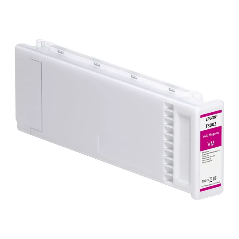 Epson Vivid fuksīna tintes kasetne T80030N 700 ml UltraChrome PRO printeriem