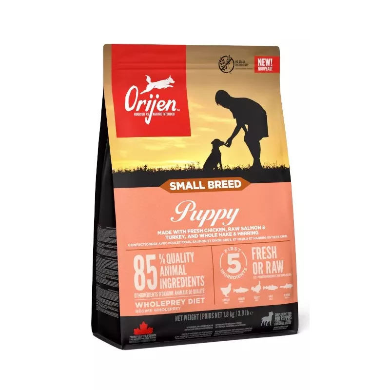 ORIJEN Small Breed Puppy - sausā suņu barība - 1,8 kg