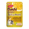 Kaķu mitrais našķis INABA Dashi Delights Zīdainais buljons ar vistu un sieru 40 g vienas porcijas paciņa