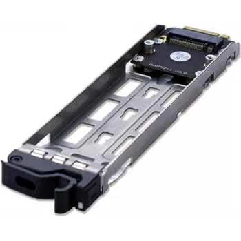 M.2 karstās nomaiņas atvilktne FANTEC TR-1 2517 M.2 NVMe/SATA SSD diskiem, viena nodalījuma, bez instrumentiem