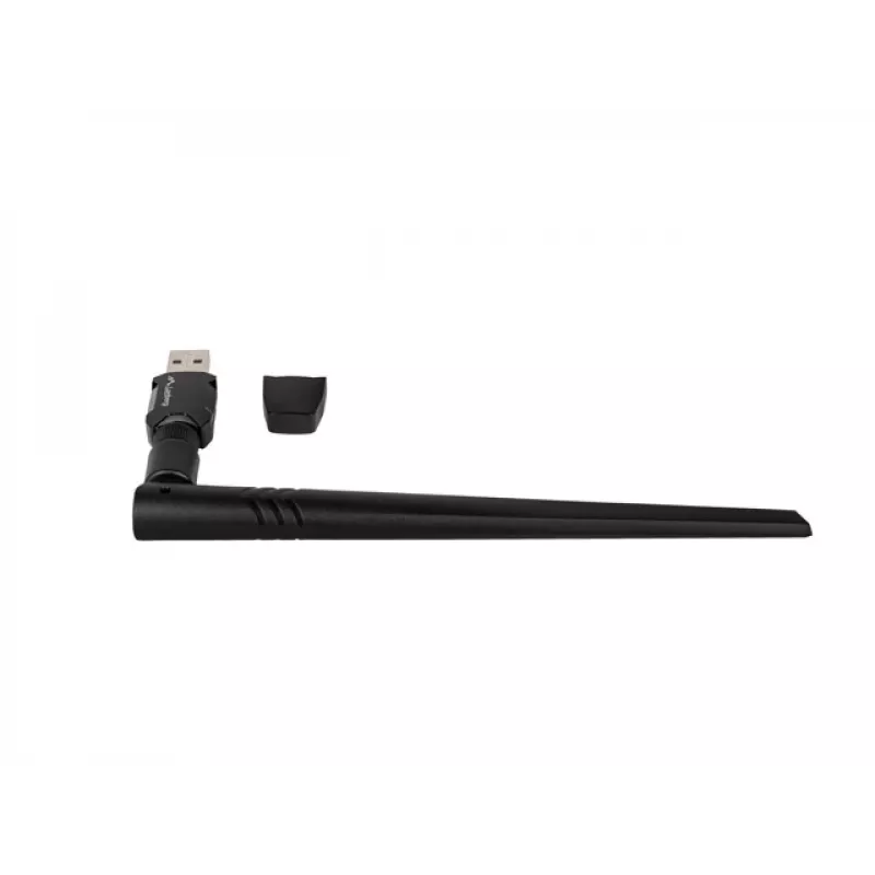 Lanberg USB adapteris bezvadu tīkla karte NC-0900-WIE USB 2.0 divjoslu AX900 1 ārējā antena