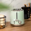 Tosteris Toast&Taste 1000 Retro Double Green (zaļš, 980 W, 2 šķēlēm)