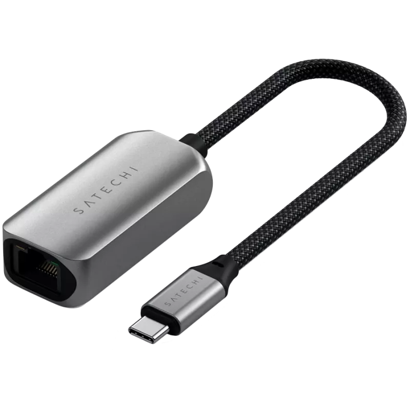 Satechi USB-C adapteris (1x USB-C spraudnis, 1x Gigabit LAN (1/2.5 Gbit/s)) ST-AE25M