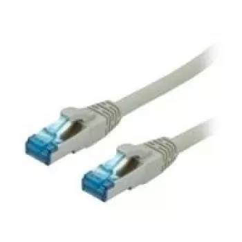 VALUE - Patch-kabelis - RJ-45 (M) - RJ-45 (M) - 1 m - UTP - CAT 6a - gepresst - pelēka (21.99.0871)