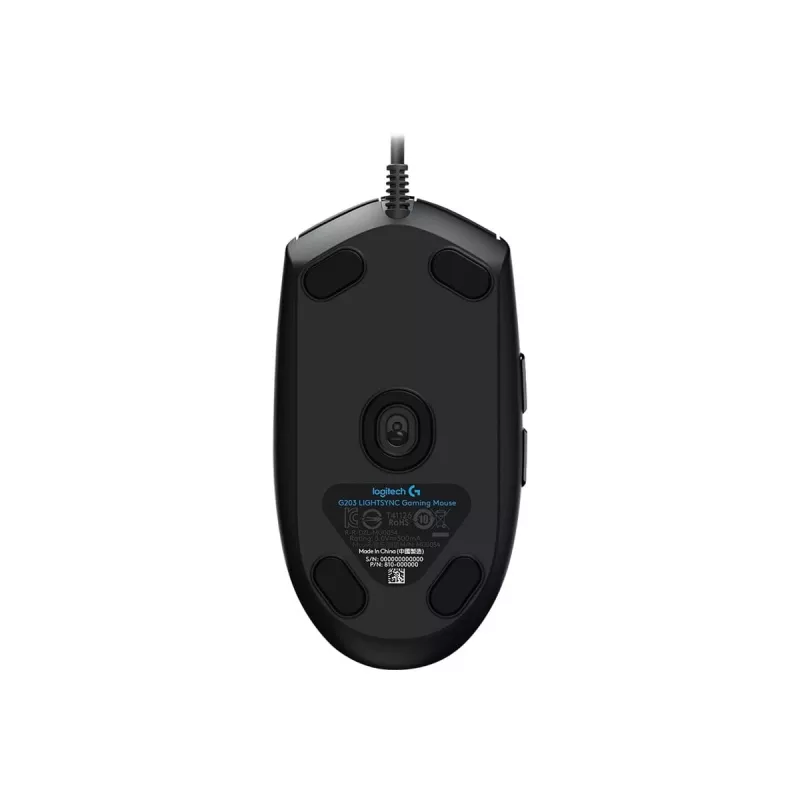 Logitech G G203 LIGHTSYNC spēļu pele USB Type-A
