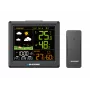 Laika stacija BLAUPUNKT WS25BK — iekštelpu/āra temperatūras un mitruma monitors, melna, 1 sensors, LCD displejs