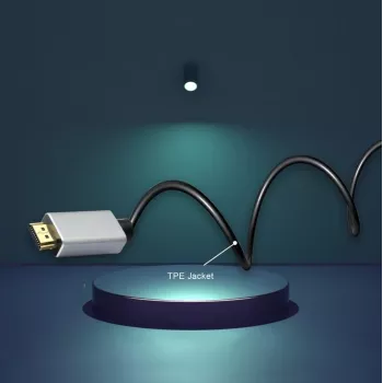 HDMI kabelis Helos 288399 3m HDMI Type A Standard Melns pelēka