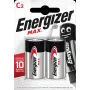 Vienreizējā baterija Energizer C 1.5 V sārma 2 gab. iepakojumā E301533200
