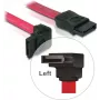 SATA kabelis DeLOCK 84249 0.3m sarkans