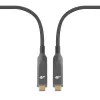USB-C video kabelis TB AKTBXIACCOP500B hibrīds 4K, 5 m garš