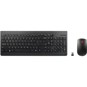 Lenovo 4X30M39472 tastatūra Pele iekļauta RF bezvadu Vācu Melna