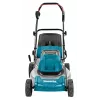 Makita DLM460PT2 zāles pļāvējs Staigājams aiz pļāvēja Akumulators Melns, Zils, Pelēks